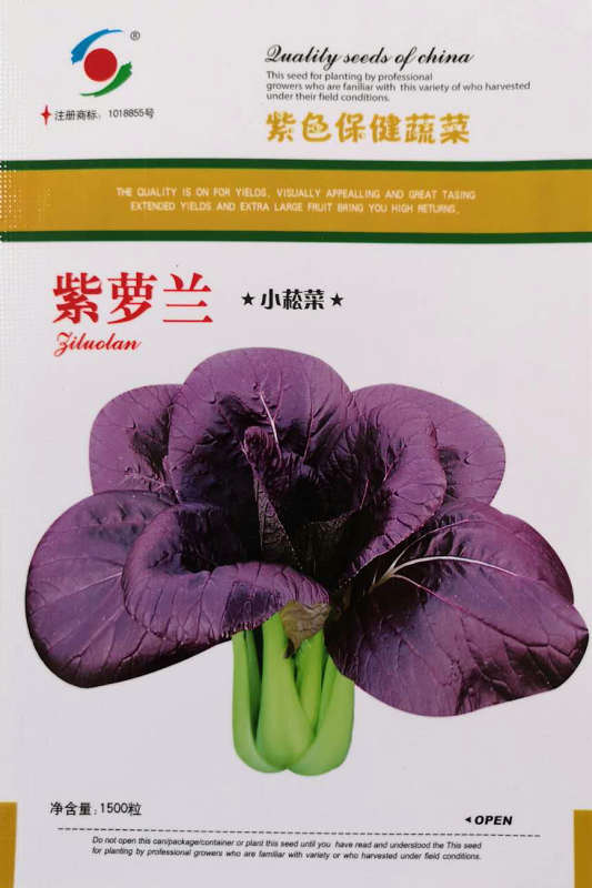 Ziluolan——Purplish Red Healthy Vegetable